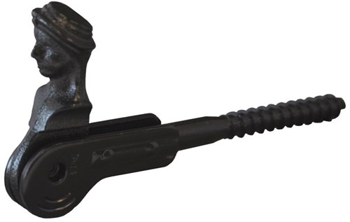 GB Herderinnekopje 140mm Zwart Verzinkt