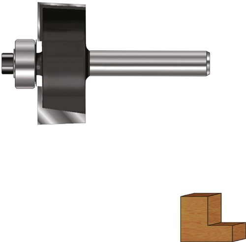 Rotec Sponningfrees 31,8x12,7/32mm 8mm Gold-Line