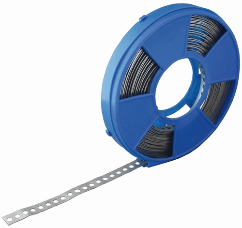 GB Montageband 12x0,8mm Verzinkt In Cassette (10 Mtr)