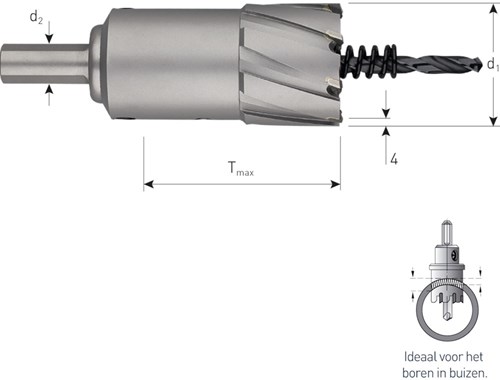 Rotec Gatfrees 80x55mm HM Heavy Duty-2
