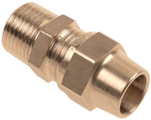 Bonfix Belgas Messing puntstuk 3/8"x15mm