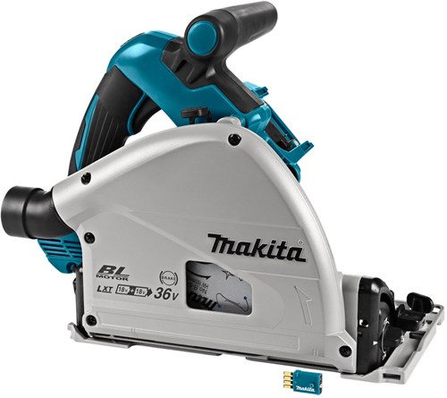 Makita DSP601ZJU 2x18 V Invalcirkelzaag 165mm (In MBox)