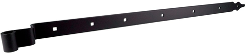 GB Bochtheng 850x40mm Voor Pen Ø16 Rustica Zwart Gecoat