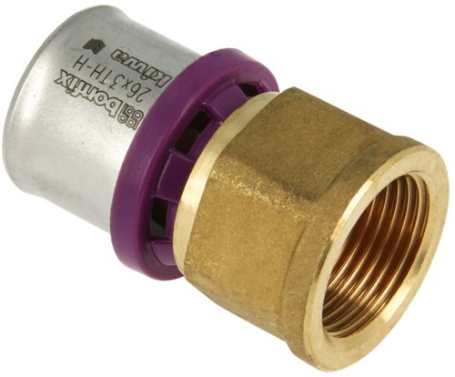 Bonfix Alu-pers Schroefbus 3/4"x26mm