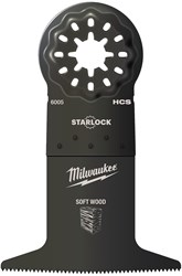Milwaukee Multitool Starlock invalzaagblad Hout 65x42mm