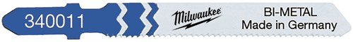 Milwaukee Decoupeerzaagblad metaal T 118 AF 55 x 1,2 mm Bi-metaal (5 stuks)