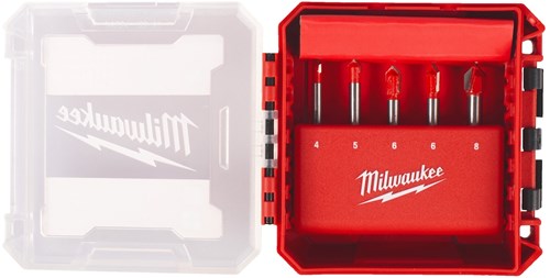 Milwaukee Glas en tegelborenset (5-delig)