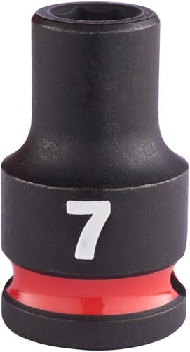 Milwaukee Krachtdop Shockwave 3/8" 7mm