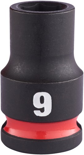 Milwaukee Krachtdop Shockwave 3/8" 9mm