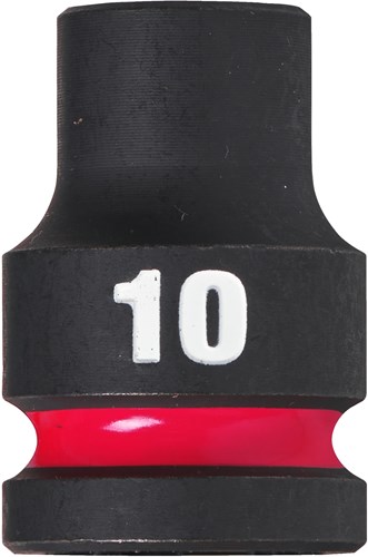 Milwaukee Krachtdop Shockwave 1/2" 10mm