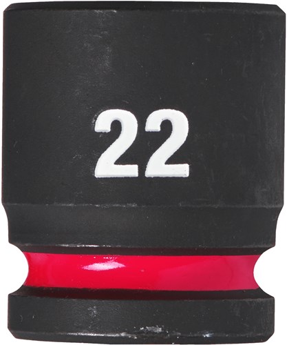 Milwaukee Krachtdop Shockwave 1/2" 22mm