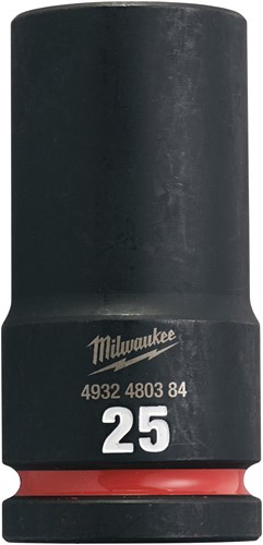 Milwaukee Krachtdop Shockwave 3/4" Lang 25mm