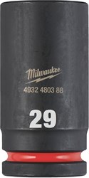 Milwaukee Krachtdop Shockwave 3/4" Lang 29mm