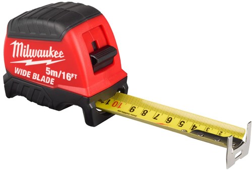 Milwaukee Rolmaat Wide Blade 16ft / 5 M x 35 mm