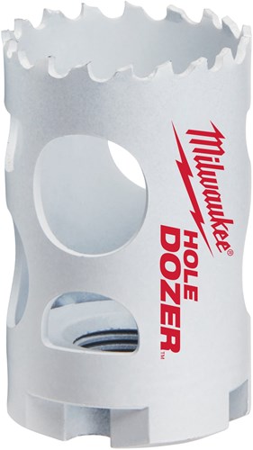 Milwaukee Hole Dozer Gatzaag 35mm