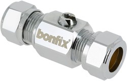Bonfix Kogelstopkraan Schroevendraaier bediening 12x12mm