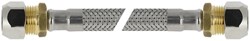 Bonfix Flexibele RVS aansluitslang 35cm 15x12mm