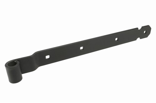 GB Heng 500x40mm Voor Vlakwerk Voor Pen Ø16 Zwart Gecoat