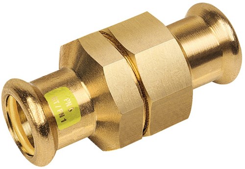 Bonfix Perskoppeling Koper Gas 3-delige koppeling 35x35mm