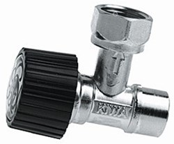 Bonfix Vernikkelde Hoekstopkraan 3/8"x12mm