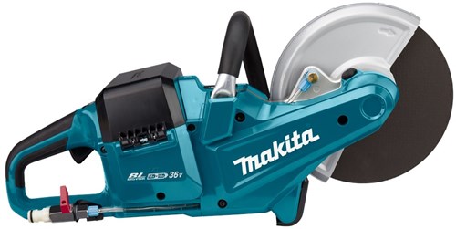 Makita DCE090T2X1 LXT 2x18 V accu Doorslijper 230mm (2x 5,0Ah in Doos)