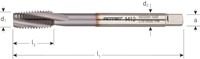 Rotec Machinetap M 24 DIN 371 HSS-E PM TiCN Gecoat (1 Stuks)-2