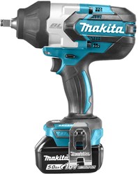 Makita DTW1002RTJ 18 V Slagmoersleutel (2x 5,0Ah in Mbox)