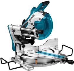 Makita DLS111PT2U 2x18 V Radiaal afkortzaag 260mm Met AWS Zender (2x 5,0Ah in Doos)