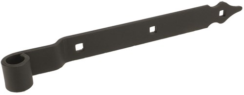 GB Heng Voor Vlakwerk 600x40mm Rustica Zwart Gecoat