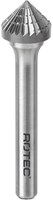 Rotec Stiftfrees 3x1,5mm HM Kegelvorm 90¡ Model K [Z3] Spiraalvertanding