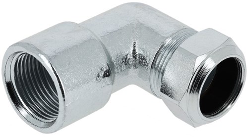 Bonfix Staalverzinkte Kniekoppeling 108A 3/4"x22mm