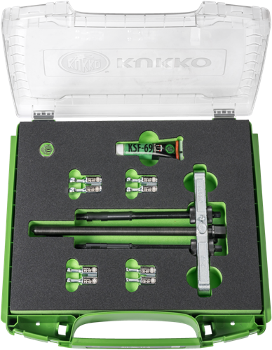 Kukko 69-B Kogellagertrekkerset "Universeel" voor Middelgrote Lagers