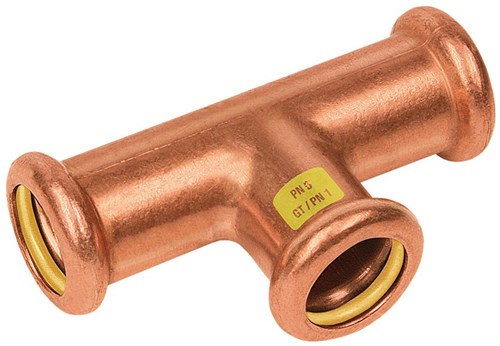 Bonfix Perskoppeling Koper Gas T-koppeling 18x18x18mm
