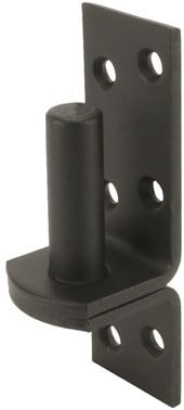 GB Plaatduim Ø16x45mm Zwart Gecoat