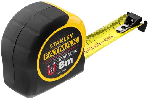 Stanley FatMax Rolbandmaat 8 Mtr Magnetisch