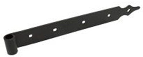 GB Heng 400x40mm Rustica Zwart Gecoat