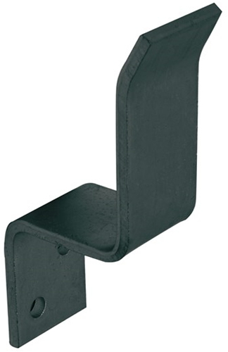 GB Deurbalkhaak Open Max. 55x75mm Zwart Gecoat