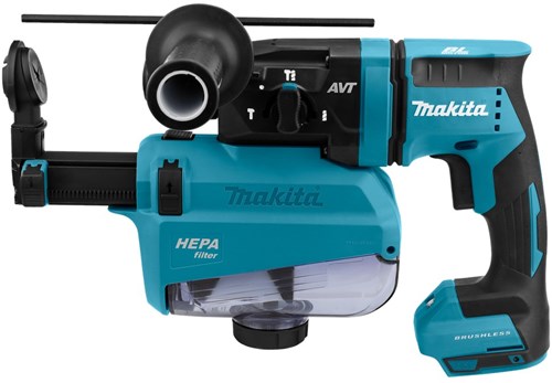 Makita DHR182ZWJU 18 V Combihamer Met Stofafzuiging en AWS Zender (Basic in Mbox)-3