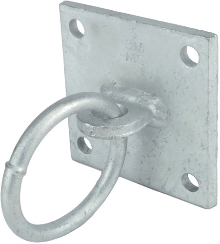 GB Aanlegring zwaar  100x100mm 8 Thermisch verzinkt