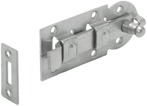 GB Rolschuif met Bocht 200x80mm Verzinkt