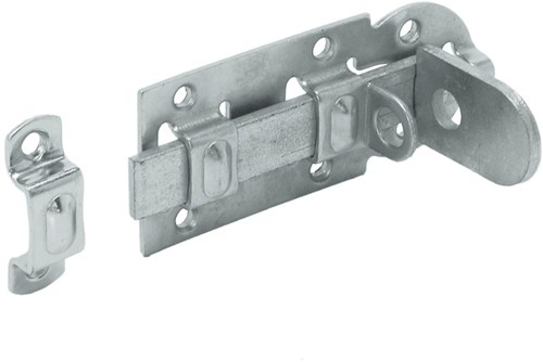 GB Hangslotschuif Vlak 120x56mm Verzinkt
