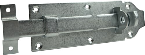 GB Hangslotschuif Vlak 180x60mm Verzinkt