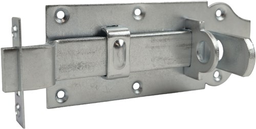 GB Hangslotschuif met Bocht 160x65mm Verzinkt