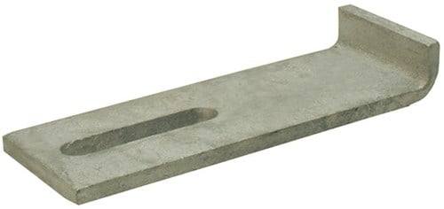 GB Elementverankering 25x170x8mm Thermisch Verzinkt