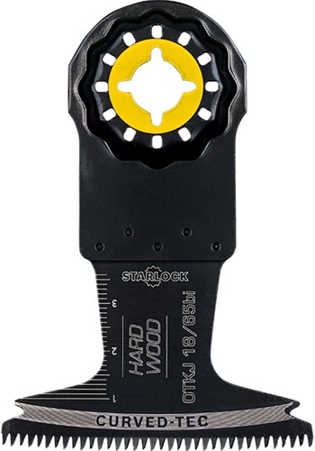 Rotec OTKJ 18/65bi, BIM invalzaagblad Hardhout, Starlock (5 Stuks)