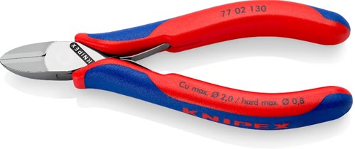 KNIPEX 7702-130mm Elektronica-zijkniptang 