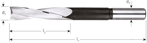 Rotec Langgatboor 10x140mm HSS-G Rechtsdraaiend-2
