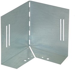 GB Hoekstuk Voor Metalen Randkist 220x300mm Verzinkt