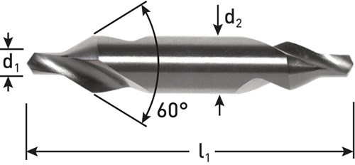 Rotec Centreerboor 8x80,0mm HSS-G (1)-2