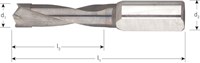 Rotec Drevelboor 4,5x70,5mm Rechtsdraaiend Blind VHM-2